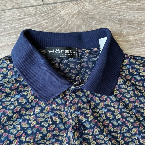 Vintage Horst  Dusseldorf Made in Italy Polo Shirt - Picture 4 of 11